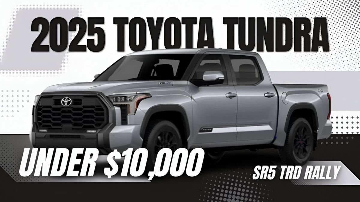2025 Toyota Tundra SR5 TRD Rally: Off-Road Power Under $10,000